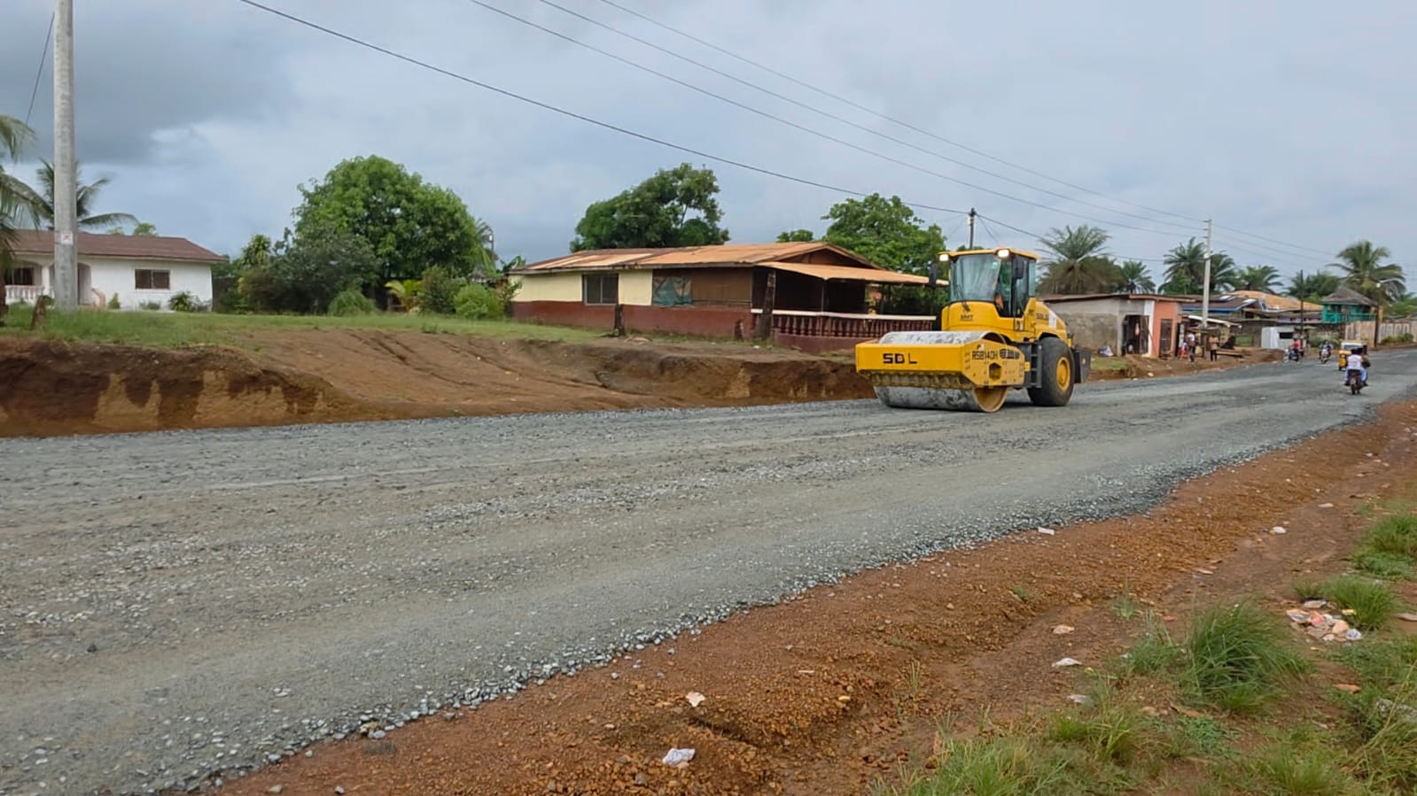 Crossroads Enterprises construction project in Liberia
